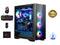 Zonic Gaming Desktop- Liquid Cooled AMD Ryzen 9 7900X , RGB 32GB DDR5 Memory, GeForce RTX 4070TI , 2 TB NVME M.2 SSD, 4TB HDD, Built-in WIFI, Win 11 Pro , Gaming Keyboard Kit