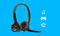 Logitech H390 Wired ClearChat Comfort USB Headset, Black (981-000014)