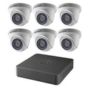Hikvision T7108Q2TA Turbo HD 8-Channel 1080p DVR with 2TB HDD and 6 1080p Outdoor Turret Cameras Kit - DirectEASYBUY