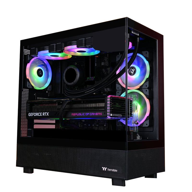 Zonic Pro Gaming PC - Liquid Cooled AMD Ryzen 9 5900X 3.7GHz, DLSS - AI Powered Performance, 32GB DDR4, 1TB M.2SSD, Windows 11