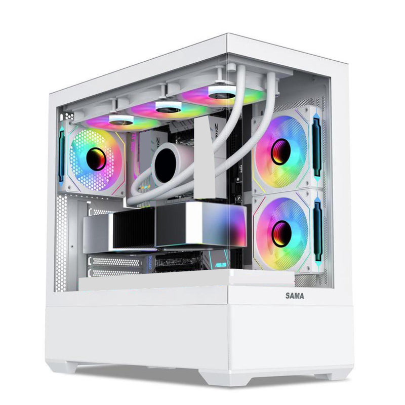 Zonic Pro Gaming PC - Liquid Cooled Intel Core i7-13700F, DLSS - AI Powered Performance, 32GB DDR5, 1TB M.2SSD, Windows 11