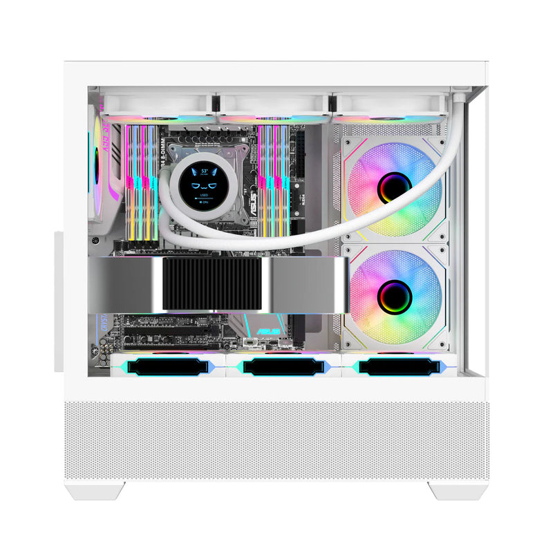 Zonic Legacy Gaming PC - Liquid Cooled Intel Core i7 12700k, GeForce RTX 4070 Super DLSS - AI Powered Performance, 64GB DDR5, 2TB NVME M.2 SSD, Windows 11