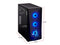 PC de jeu Zonic - AMD Ryzen 7 5700G, GeForce RTX 4060 Ti, B550 WIFI Mo, 32 Go de RAM DDR4, 1 To M.2 SSD, kit clavier de jeu, Windows 11 Famille