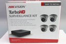 Hikvision 4-Channel 1080p DVR with 1TB HDD and 4 x 1080p Outdoor Turret Cameras Kit T7104Q1TA