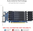 ASUS GeForce GT 1030 2GB GDDR5 HDMI DVI Graphics Card (GT1030-2G-CSM)
