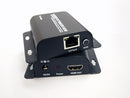 HDMI Signal Extender 1080p over SINGLE 1 Cat5e Cat6 Cable Lead - Max Range 60m