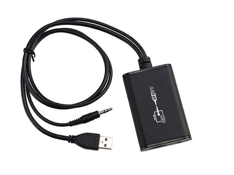 USB to HDMI Converter With 3.5mm Audio Cable - 1080P