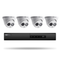 Hikvision EKI-Q41T24 4-Channel 4MP NVR with 1TB HDD & 4 2MP Night Vision Turret Cameras Kit