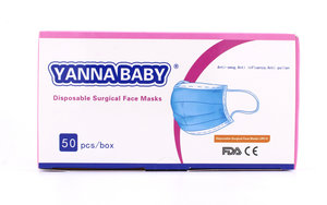 Disposable surgical face masks