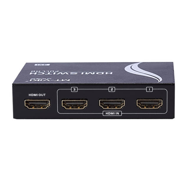 3 To 1 HDMI v1.4 Selector Switch Switcher Full HD 1080p with Remote (3 Inputs/1 Output) - DirectEASYBUY